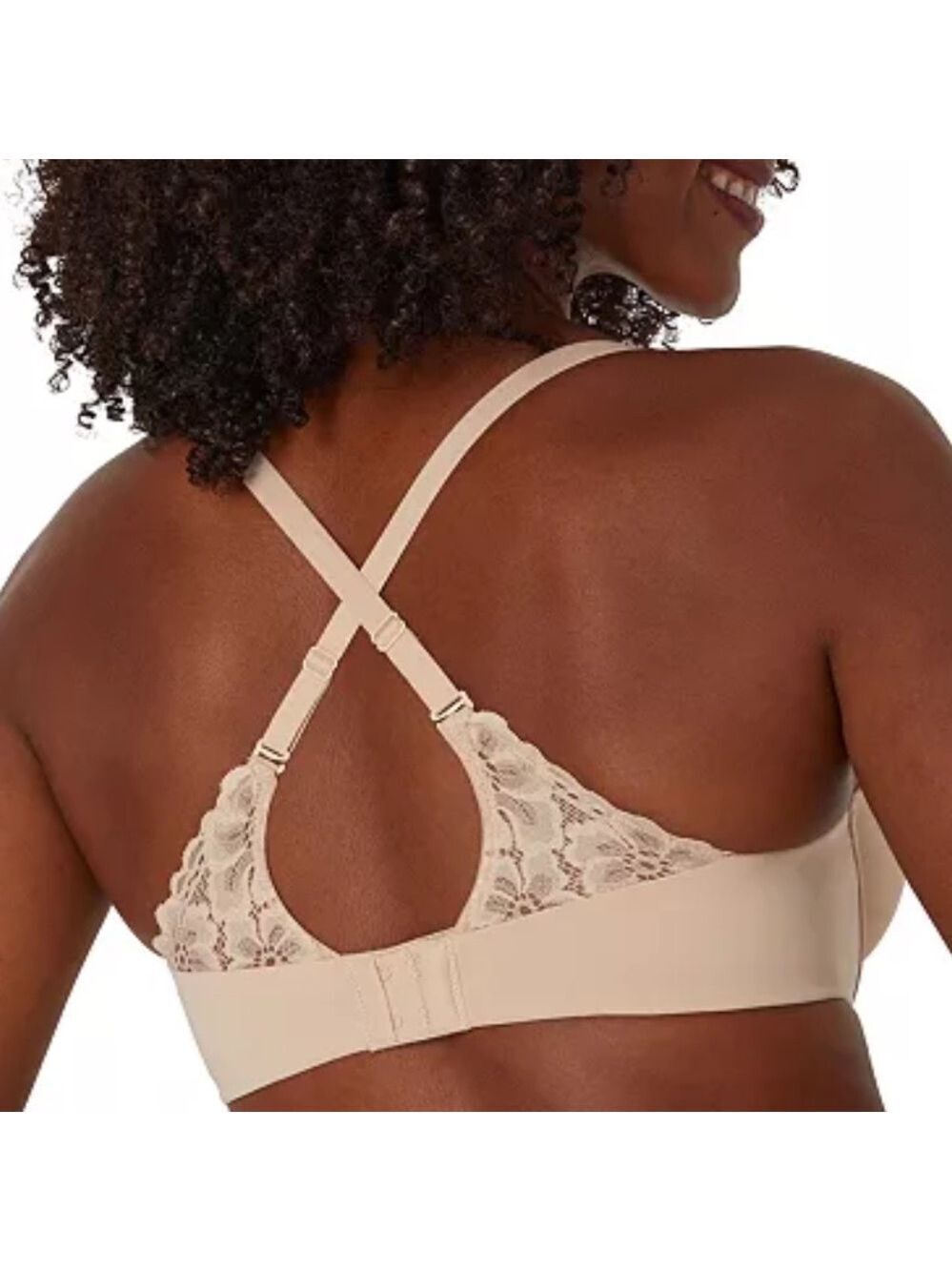 MAIDENFORM One Fab Fit 2.0 T-Shirt Shaping Extra Coverage Underwire Bra Nude 42D - Picture 4 of 8